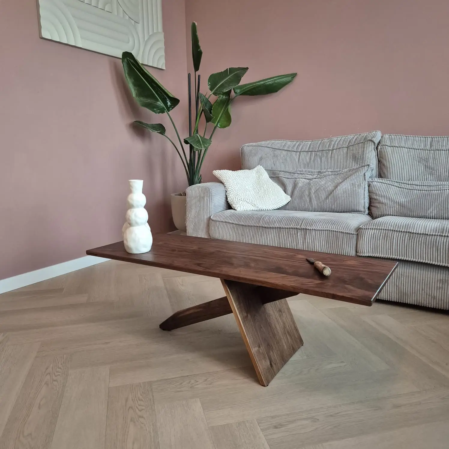 Salontafel noot zitkamer