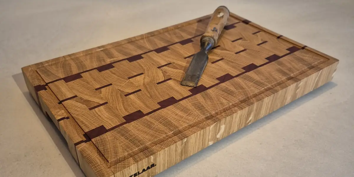 custom endgrain hakblok snijplank butcher blok